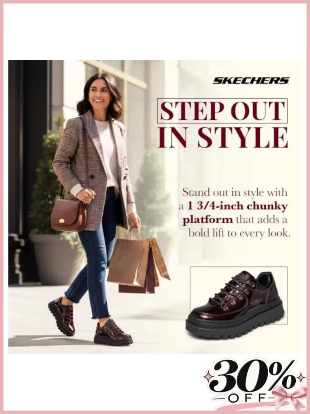Patent Leather Platform Sneaker Boot Lace-Up Ankle Bootie